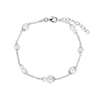 Freshwater pearl Silver Bracelet