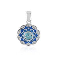 Ratanakiri Zircon Silver Pendant