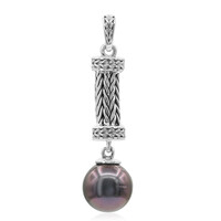 Tahitian Pearl Silver Pendant (Nan Collection)