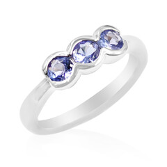 Tanzanite Silver Ring