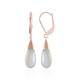 White Moonstone Silver Earrings (KM by Juwelo)