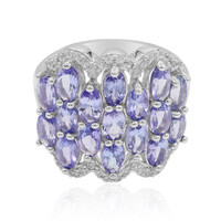 Tanzanite Silver Ring