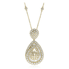 14K SI2 (H) Diamond Gold Necklace (CIRARI)