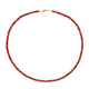 Red Jasper Silver Necklace