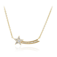 White Topaz Silver Necklace