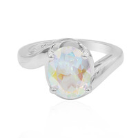 Moonlight Topaz Silver Ring