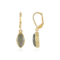 Labradorite Silver Earrings