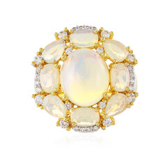 Welo Opal Silver Ring