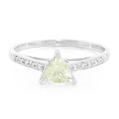 Fancy Tourmaline Silver Ring