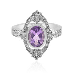 Amethyst Silver Ring