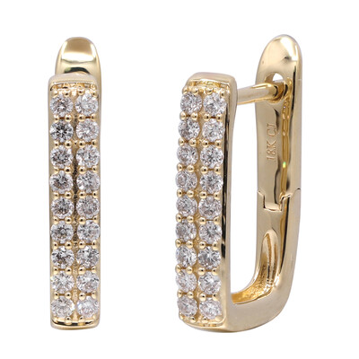 14K I1 (H) Diamond Gold Earrings (CIRARI)