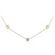 White Topaz Silver Necklace