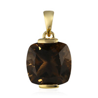 Smoky Quartz Silver Pendant