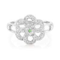 Kenya Tsavorite Silver Ring
