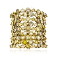 14K SI2 Fancy Diamond Gold Ring (CIRARI)