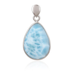 Larimar Silver Pendant