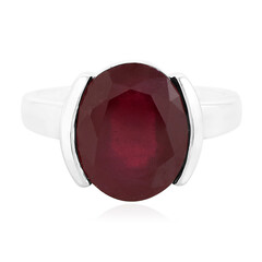 Madagascar Ruby Silver Ring