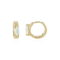 Welo Opal Silver Earrings