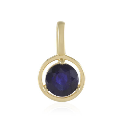 Madagascar Blue Sapphire Silver Pendant