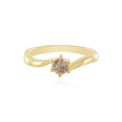 I1 Brown Diamond Silver Ring