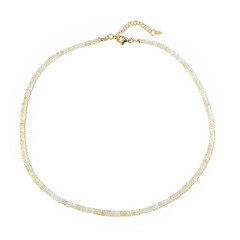 Welo Opal Silver Necklace