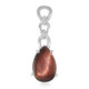 Red Tiger´s Eye Silver Pendant