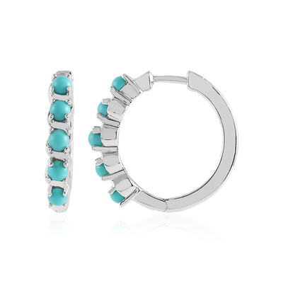 Turquoise Silver Earrings