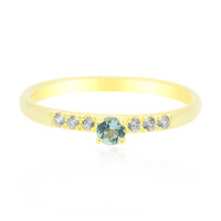 9K Nigerian Paraiba Tourmaline Gold Ring