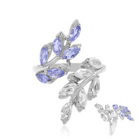 Tanzanite Silver Ring