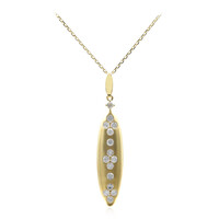 14K I1 (H) Diamond Gold Necklace (CIRARI)