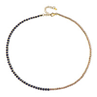 Blue Sapphire Silver Necklace