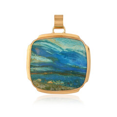 Atacama Opal Silver Pendant (Bali Barong)