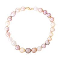 9K Freshwater pearl Gold Necklace (TPC)