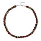 Fancy Tourmaline Silver Necklace