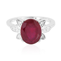 Madagascar Ruby Silver Ring