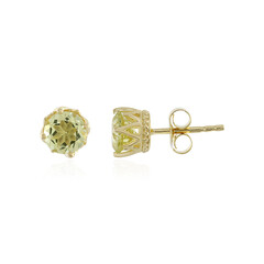 Ouro Verde Quartz Silver Earrings