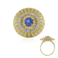 9K AAA Tanzanite Gold Ring (Ornaments by de Melo)