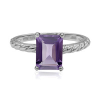 Amethyst Silver Ring