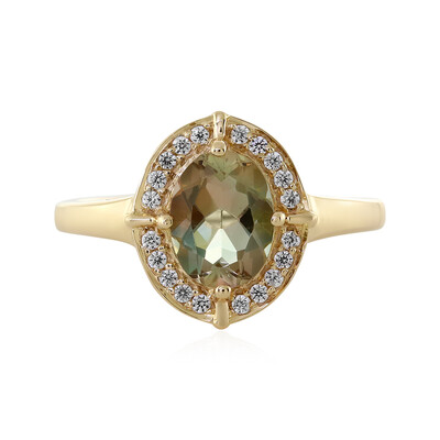 9K Oregon Sunstone Gold Ring