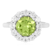 Peridot Silver Ring