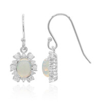 Welo Opal Silver Earrings