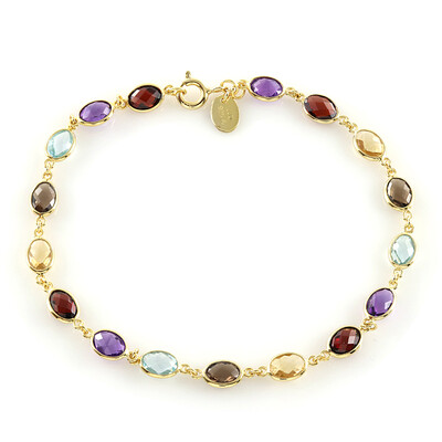Amethyst Silver Bracelet