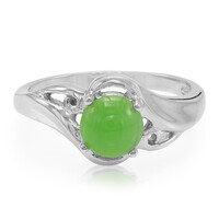 Imperial Chrysoprase Silver Ring