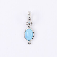 Turquoise Silver Pendant