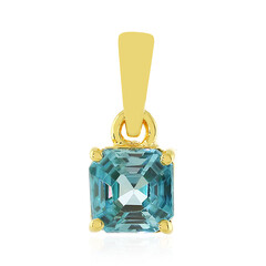 Ratanakiri Zircon Silver Pendant