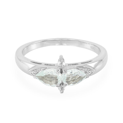 Fancy Tourmaline Silver Ring