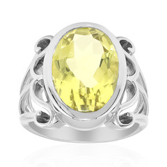 Ouro Verde Quartz Silver Ring
