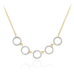 I3 (I) Diamond Silver Necklace