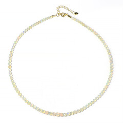 Welo Opal Silver Necklace