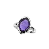 Amethyst Silver Ring